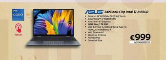 CompuDeals Asus zenbook flip intel i7-1165g7 aanbieding