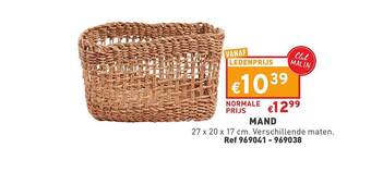 Trafic Mand aanbieding