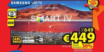 ElectroStock Samsung led tv aanbieding