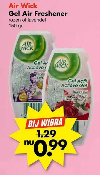 Wibra Air wick gel air freshener aanbieding