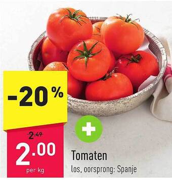 ALDI Tomaten aanbieding