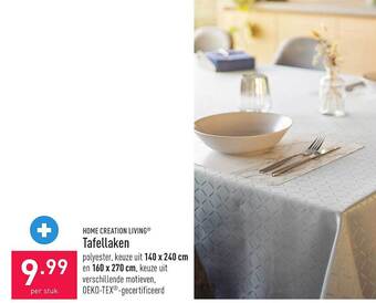 ALDI Home creation living tafellaken aanbieding