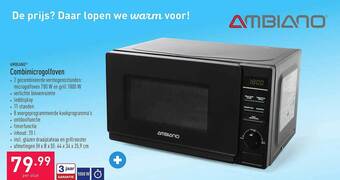ALDI Ambiano combimicrogolfoven aanbieding