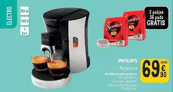 Cora Philips senseo koffiepadmachine aanbieding