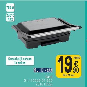 Cora Princess grill aanbieding