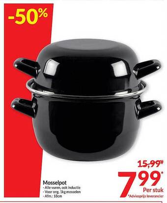Intermarché Mosselpot aanbieding