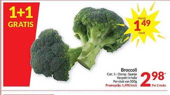 Intermarché Broccoli aanbieding