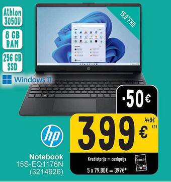 Cora Hp notebook aanbieding