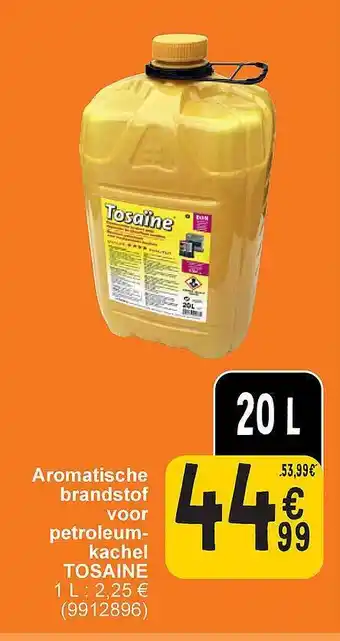 Cora Aromatische brandstof voor petroleumkachel tosaine aanbieding