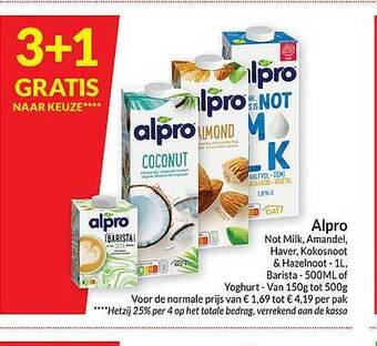 Intermarché Alpro aanbieding