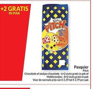 Intermarché Pasquier pitch aanbieding