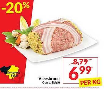 Intermarché Vleesbrood aanbieding