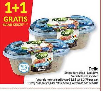 Intermarché Délio aanbieding