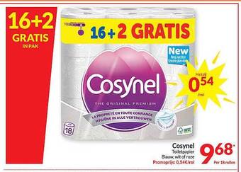 Intermarché Cosynel toiletpapier aanbieding
