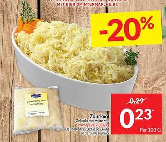 Intermarché Zuurkool aanbieding