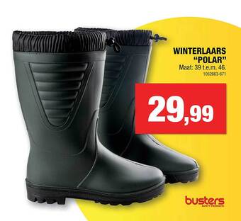 Hubo Winterlaars polar aanbieding