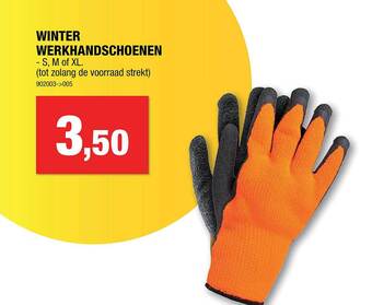Winter werkhandschoenen