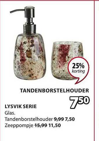 Jysk Lysvik serie aanbieding