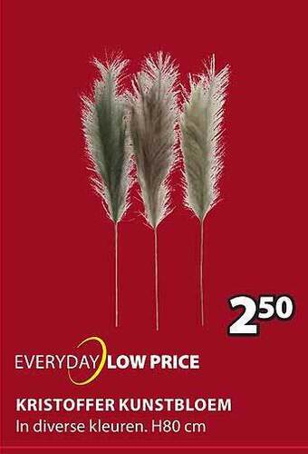 Jysk Kristoffer kunstbloem aanbieding