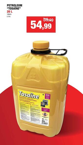 Hubo Petroleum tosaïne aanbieding
