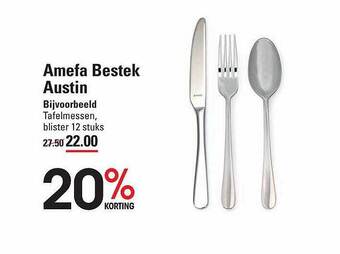 Sligro Amefa bestek austin aanbieding