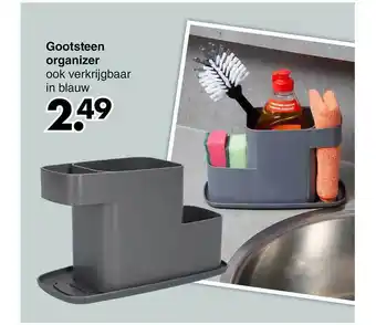 Wibra Gootsteen organizer aanbieding