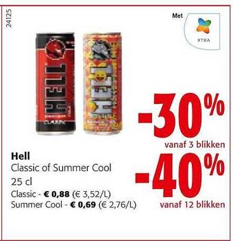 Colruyt Hell classic of summer cool aanbieding