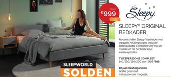 Sleepworld Sleepy original bedkader aanbieding