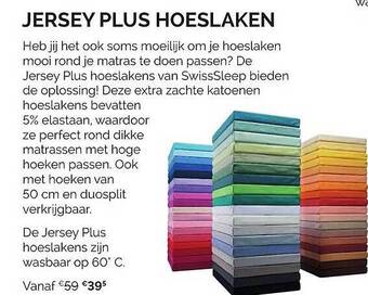 Jersey plus hoeslaken