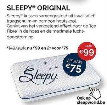 Sleepworld Sleepy original aanbieding