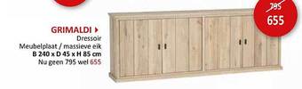 Weba Grimaldi dressoir aanbieding