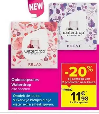 Oploscapsules waterdrop