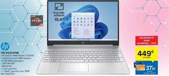 Hyper Carrefour Hp laptop aanbieding