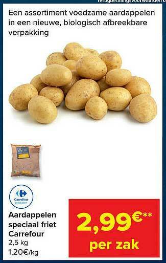 Aardappelen Speciaal Friet Carrefour