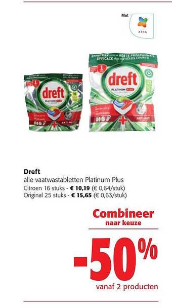 Dreft vaatwastabletten