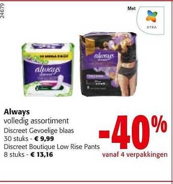 Colruyt Always aanbieding