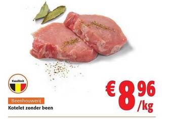 Colruyt Kotelet zonder been aanbieding