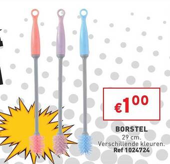 Trafic Borstel aanbieding