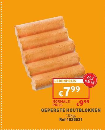 Trafic Geperste houtblokken aanbieding
