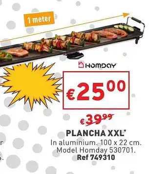 Trafic Plancha xxl aanbieding