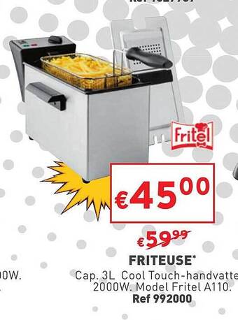 Trafic Friteuse aanbieding