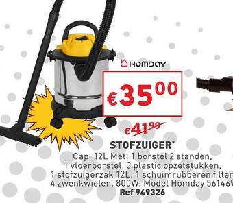 Trafic Stofzuiger aanbieding