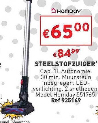 Trafic Steelstofzuiger aanbieding