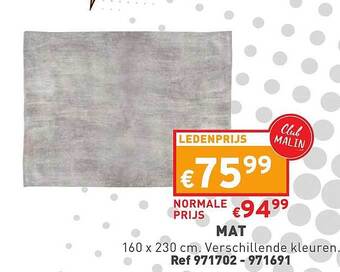 Trafic Mat aanbieding