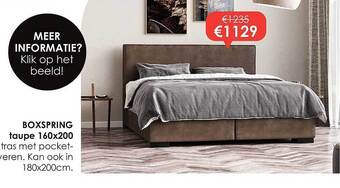 Krea Boxspring aanbieding