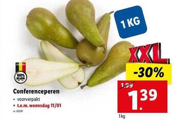 Lidl Conferenceperen aanbieding