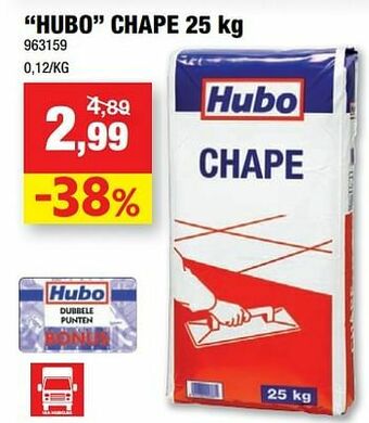 Hubo Hubo chape aanbieding