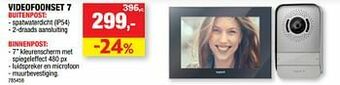 Hubo Legrand videofoonset 7`` aanbieding
