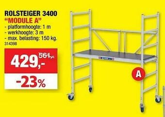 Hubo Rolsteiger 3400 module a aanbieding