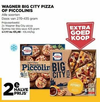 Wagner big city pizza sydney kip bbq saus
